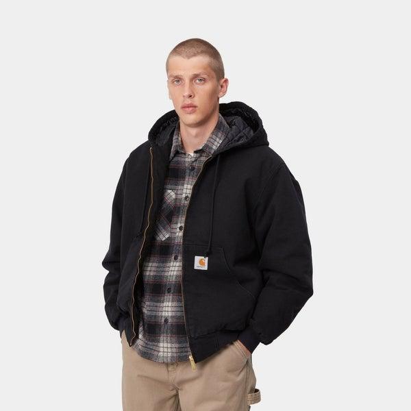 Carhartt WIP OG Active Jacket Black Aged Canvas