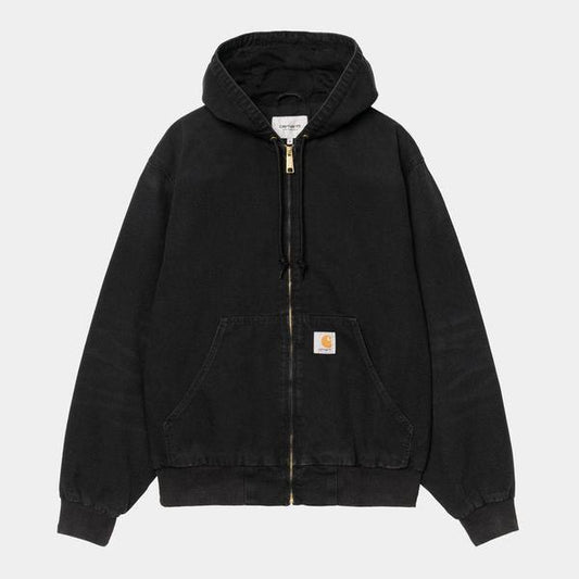 Carhartt WIP OG Active Jacket Spring Stone Canvas Black-Black Sheep Skate Shop