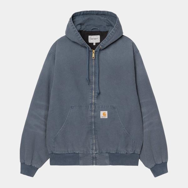 Carhartt WIP OG Active Jacket Spring Stone Canvas Dusky Blue