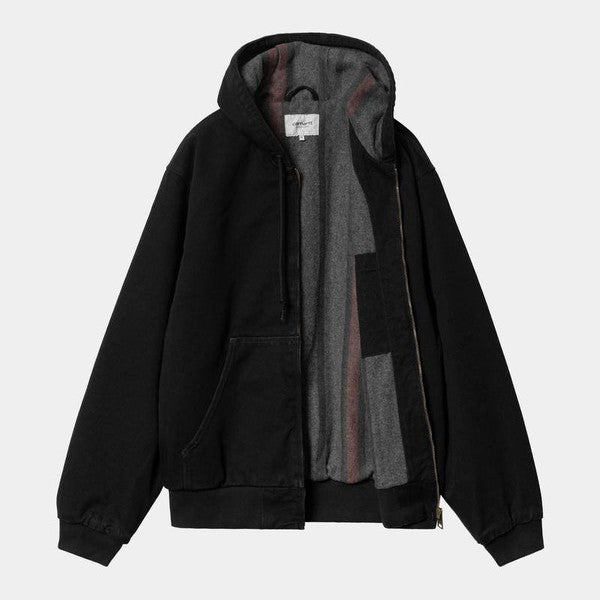 Carhartt WIP OG Active Jacket Winter Black One Washed Denim-Black Sheep Skate Shop