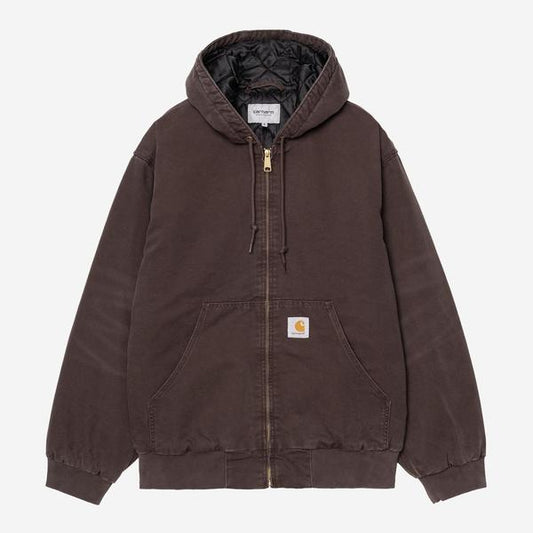 Carhartt WIP OG Active Jacket Winter Jacket Tobacco Stone Canvas-Black Sheep Skate Shop