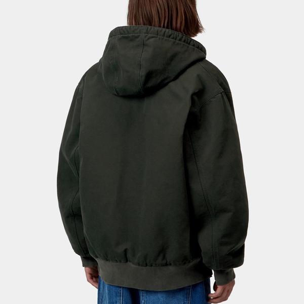 Carhartt WIP OG Active Jacket Winter Raven Green Stone Canvas-Black Sheep Skate Shop