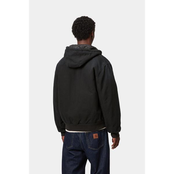 Carhartt WIP OG Active Jacket Winter Stone Canvas Black-Black Sheep Skate Shop