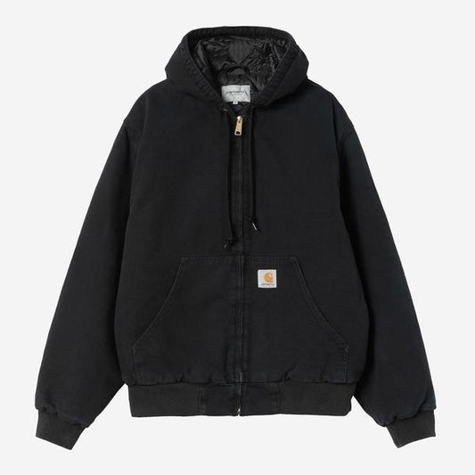Carhartt WIP OG Active Jacket Winter Stone Canvas Black-Black Sheep Skate Shop