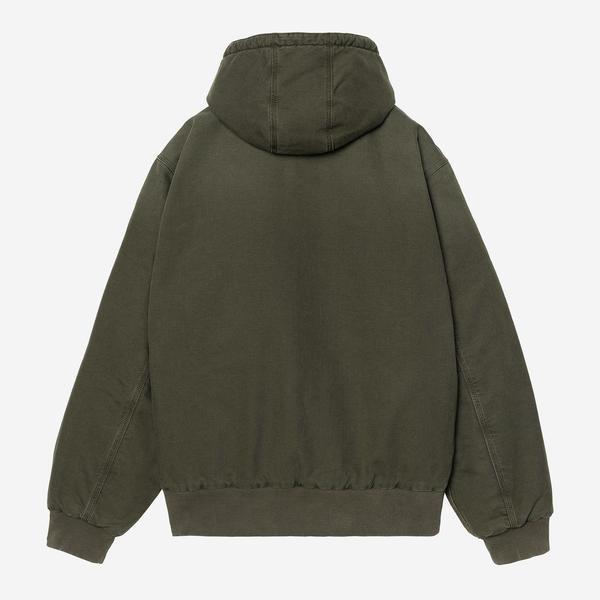 CARHARTT WIP OGアクティブジャケット　オリーブ/ストーンキャンバス Carhartt WIP OG Active Jacket Winter Stone Canvas Olive – Black