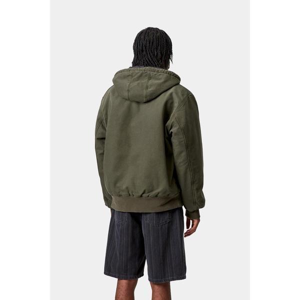 Carhartt WIP OG Active Jacket Winter Stone Canvas Olive-Black Sheep Skate Shop