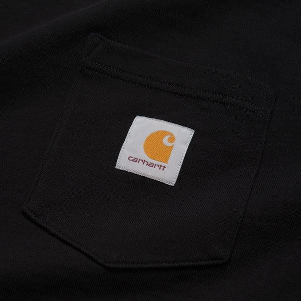 Carhartt WIP Pocket Crewneck Sweatshirt Black - Gold-Black Sheep Skate Shop