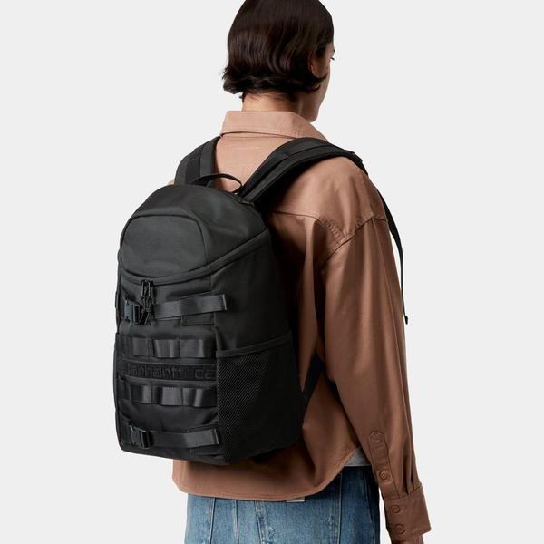 Carhartt WIP Prescott Backpack Black-Black Sheep Skate Shop