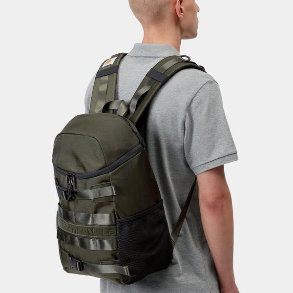 Carhartt WIP Prescott Backpack Oxide Green-Black Sheep Skate Shop