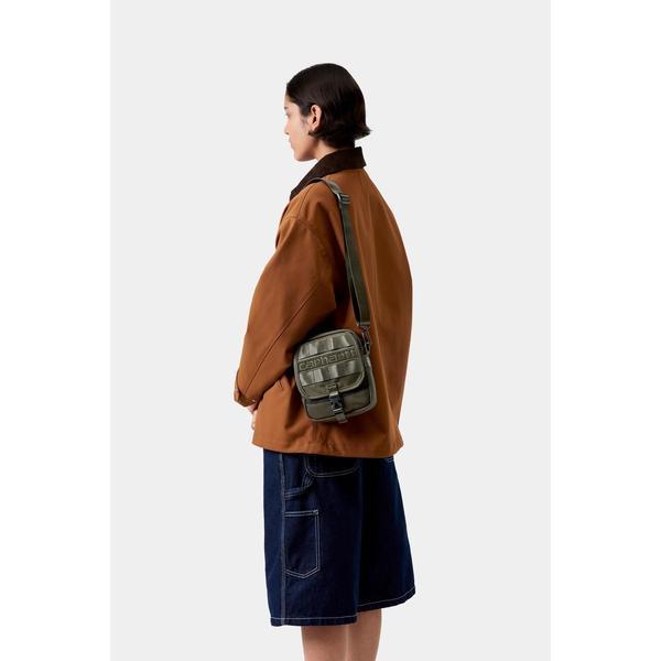 Carhartt WIP Prescott Shoulder Bag Oxide Green-Black Sheep Skate Shop