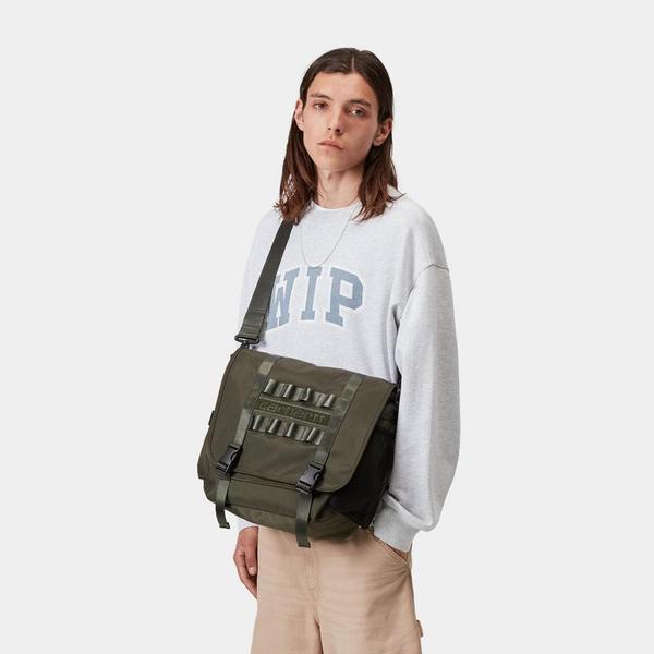 Carhartt WIP Prescott Shoulder Bag Oxide Green-Black Sheep Skate Shop