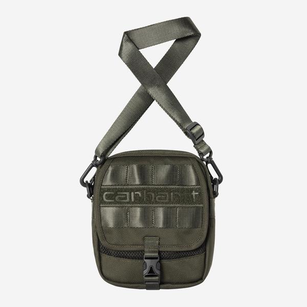 Carhartt WIP Prescott Small Shoulder Bag Oxide Green-Black Sheep Skate Shop