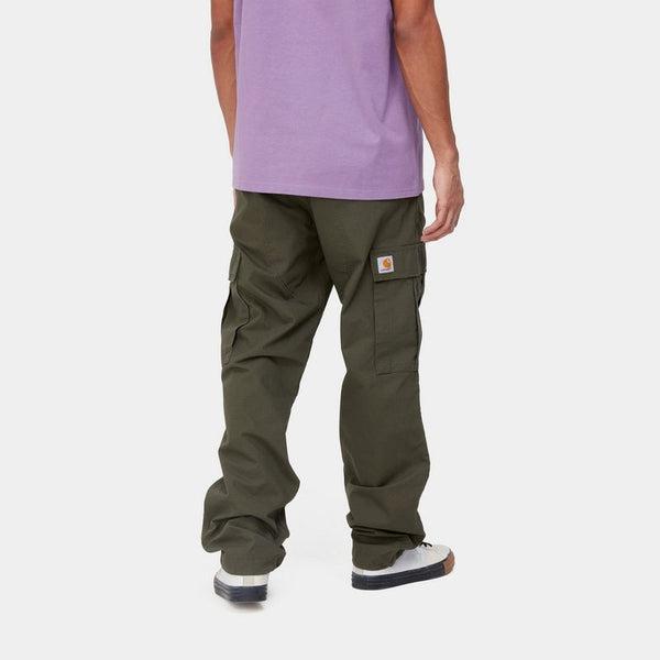 regular cargo pants man brown in cotton - CARHARTT WIP - d — 2