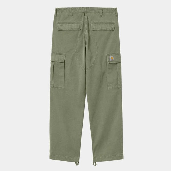 Carhartt WIP Regular Cargo Pant Dollar Green Garment Dyed Moraga Twill-Black Sheep Skate Shop