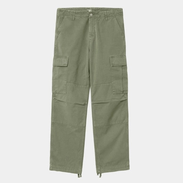 Carhartt WIP Regular Cargo Pant Dollar Green Garment Dyed Moraga Twill-Black Sheep Skate Shop