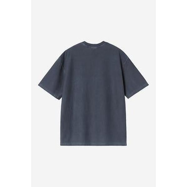 Carhartt WIP S/S Loose Pocket T-Shirt Garment Dyed Dark Navy-Black Sheep Skate Shop