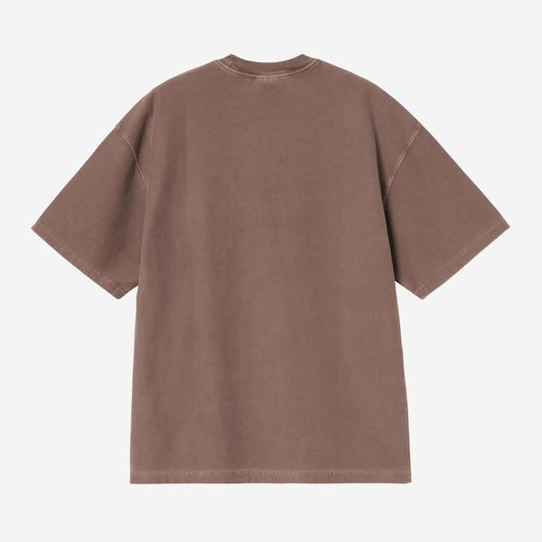 Carhartt WIP S/S Loose Pocket T-Shirt Garment Dyed Tobacco-Black Sheep Skate Shop