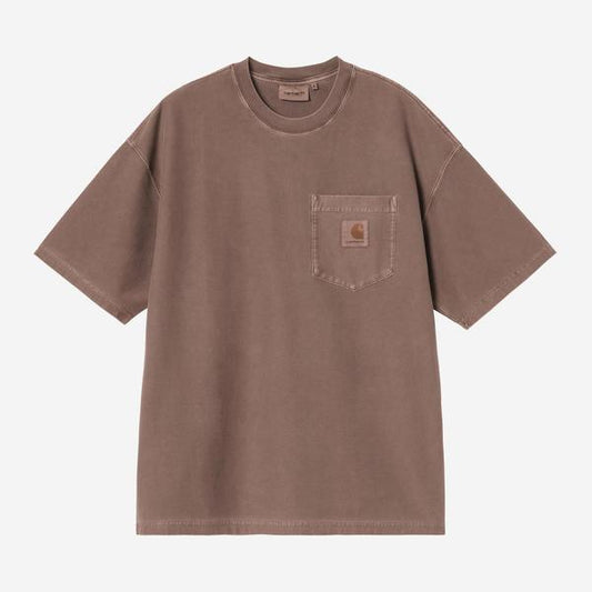 Carhartt WIP S/S Loose Pocket T-Shirt Garment Dyed Tobacco-Black Sheep Skate Shop