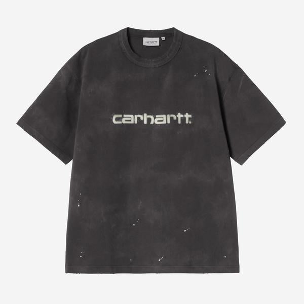 Carhartt WIP S/S Painter T-Shirt Destroy Wash Splatter Black-Black Sheep Skate Shop