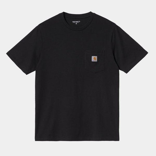 Carhartt WIP S/S Pocket T-Shirt Black-Black Sheep Skate Shop