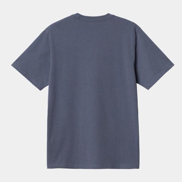 Carhartt WIP S/S Pocket T-Shirt Bluefin-Black Sheep Skate Shop