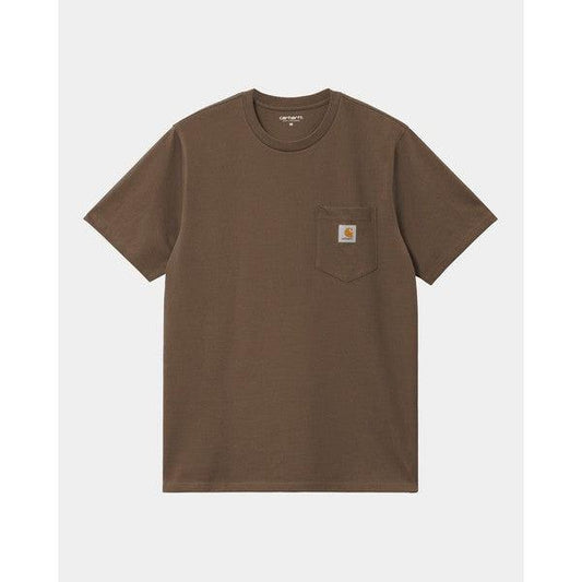 Carhartt WIP S/S Pocket T-Shirt Coconut-Black Sheep Skate Shop