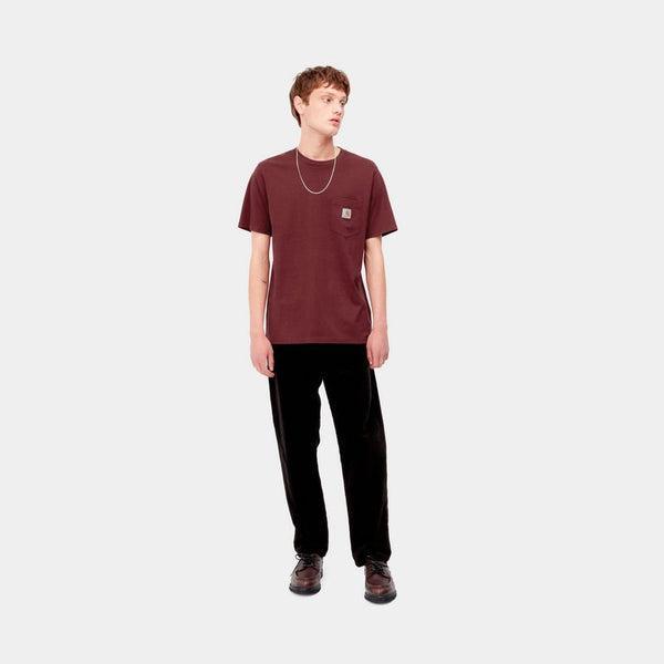 Carhartt WIP S/S Pocket T-Shirt Corvina-Black Sheep Skate Shop