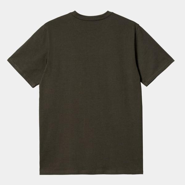 Carhartt WIP S/S Pocket T-Shirt Cypress-Black Sheep Skate Shop