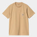 Carhartt WIP S/S Pocket T-Shirt Dusty Hamilton Brown-Black Sheep Skate Shop
