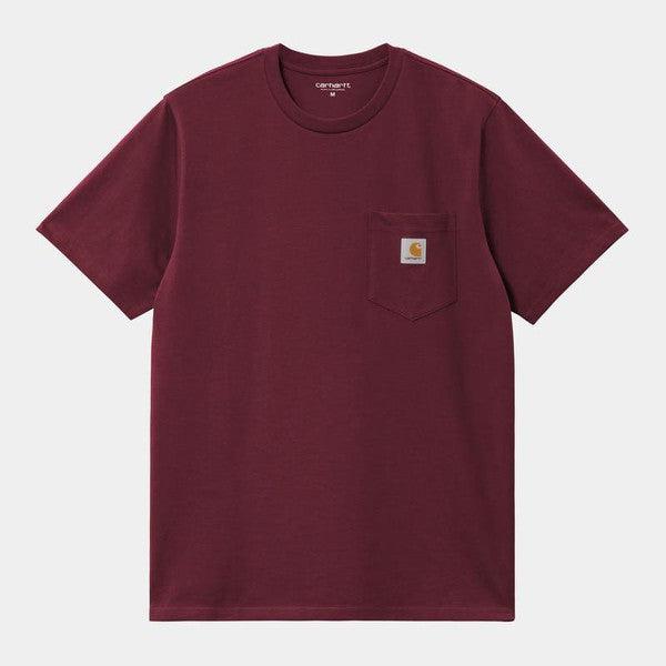 Carhartt WIP S/S Pocket T-Shirt Malbec-Black Sheep Skate Shop