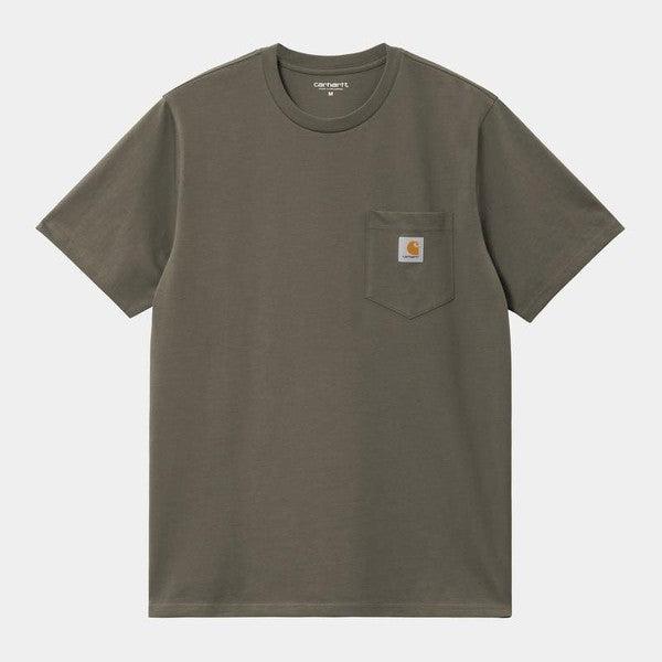 Carhartt WIP S/S Pocket T-Shirt Mirage-Black Sheep Skate Shop