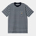 Carhartt WIP Scotty Stripe Pocket T-Shirt Atom Blue - Icarus-Black Sheep Skate Shop