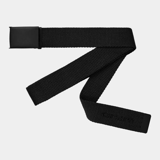 Carhartt WIP Script Belt Tonal Black-Black Sheep Skate Shop