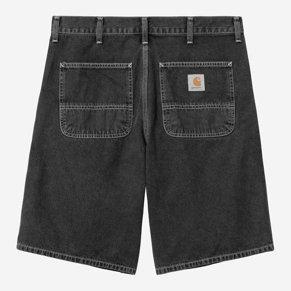 Carhartt WIP Simple Denim Short Black Heavy Stone Wash-Black Sheep Skate Shop