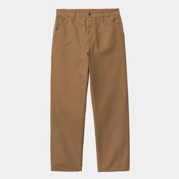 Carhartt WIP Simple Pant Dearborn Canvas Hamilton Brown – Black