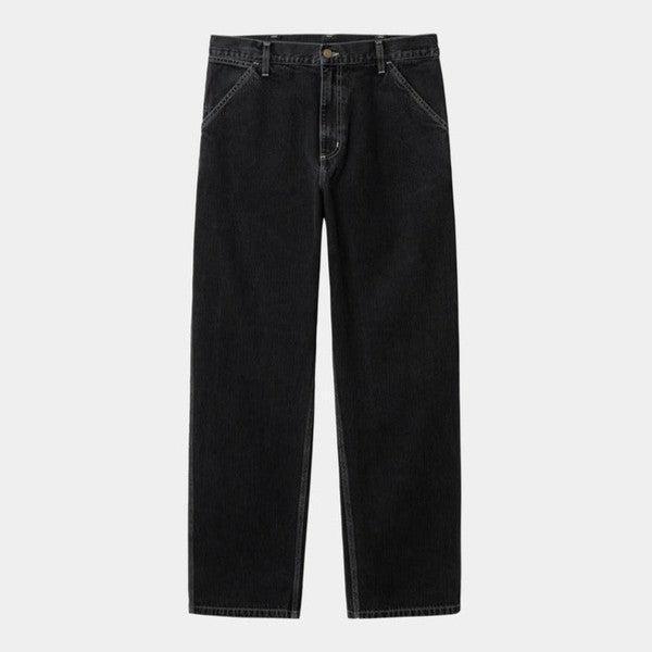 Carhartt WIP Simple Pant Norco Denim Black Heavy Stone Wash-Black Sheep Skate Shop