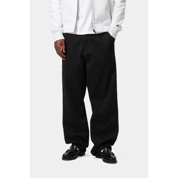 Carhartt WIP Single Knee Pant Denim Rinsed Black-Black Sheep Skate Shop