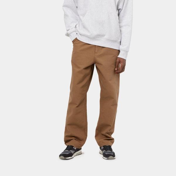 Carhartt WIP Single Knee Pant Hamilton Brown-Black Sheep Skate Shop