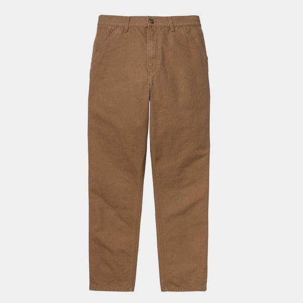 Carhartt WIP Single Knee Pant Hamilton Brown-Black Sheep Skate Shop