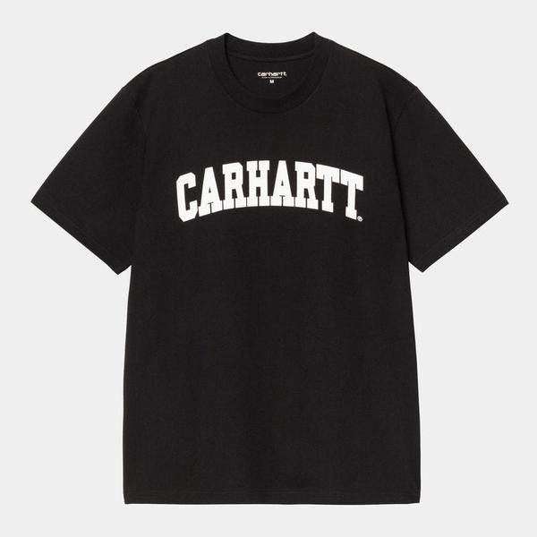 Carhartt WIP University T-Shirt Black - White-Black Sheep Skate Shop