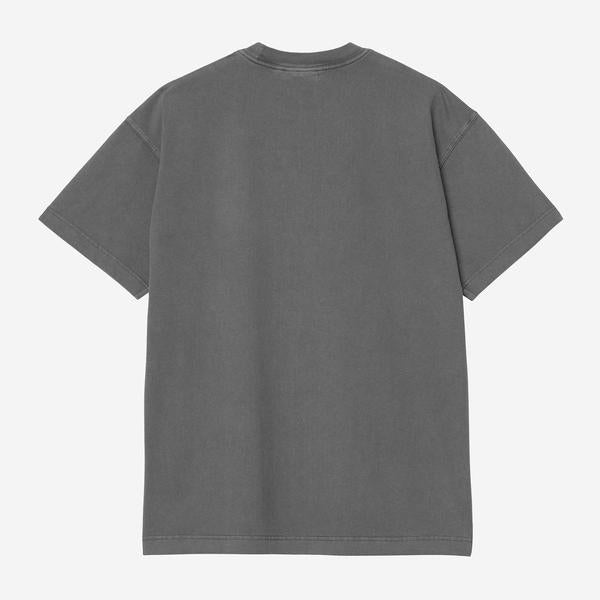 Carhartt WIP Vista T-Shirt Black Garment Dyed-Black Sheep Skate Shop