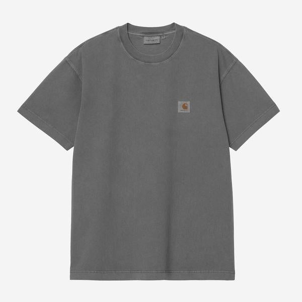Carhartt WIP Vista T-Shirt Black Garment Dyed-Black Sheep Skate Shop