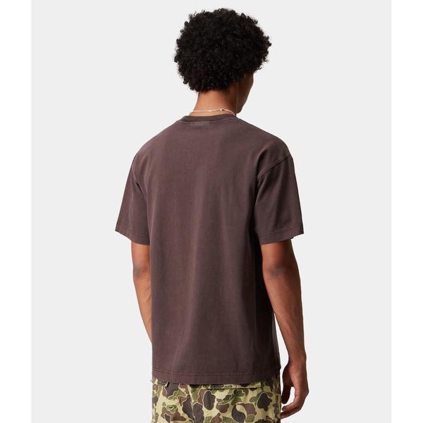 Carhartt WIP Vista T-Shirt Palisander Garment Dyed – Black Sheep