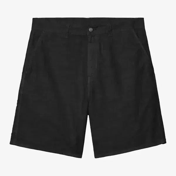 Carhartt WIP Walter Single Knee Short Black – Black Sheep Skate Shop