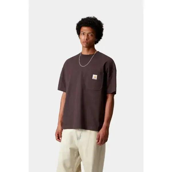Carhartt WIP Work Pocket T-Shirt Palisander-Black Sheep Skate Shop