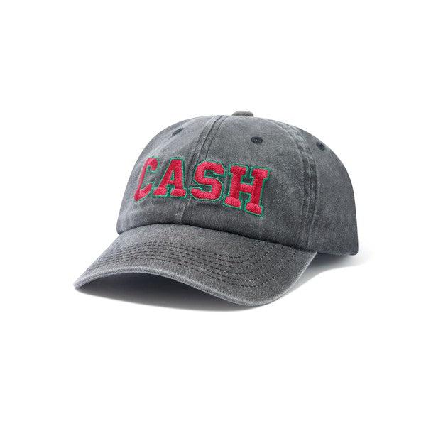 Cash Only Campus 6 Panel Hat Washed Black-Black Sheep Skate Shop