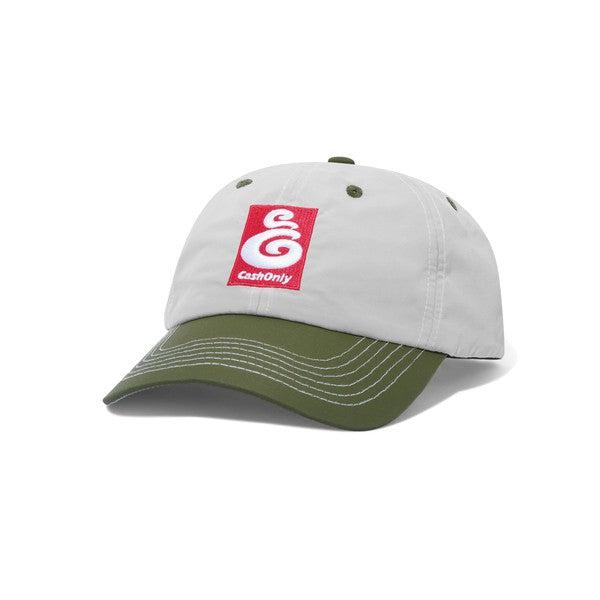 Cash Only Tour 6 Panel Hat Grey - Olive-Black Sheep Skate Shop