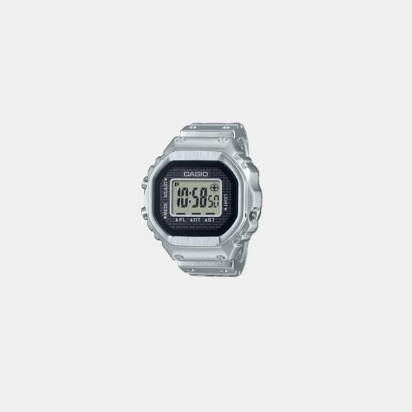 Casio Digital Ring Watch CRW001-1 Silver-Black Sheep Skate Shop