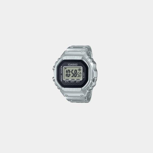 Casio Digital Ring Watch CRW001-1 Silver-Black Sheep Skate Shop