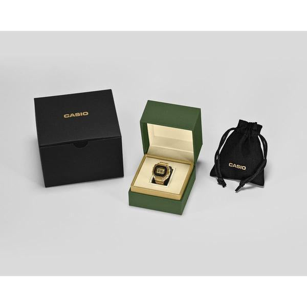 Casio Digital Ring Watch CRW001G-9 Gold-Black Sheep Skate Shop